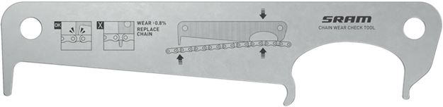 Picture of SRAM Chain Wear Gauge 0.8% – Silver